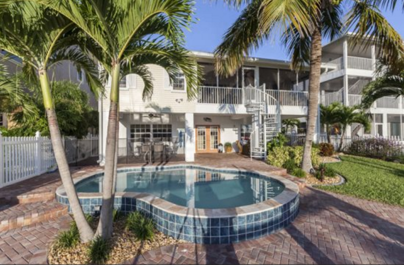 The Harborside at Palermo beach vacation home on Fort Myers Beach!