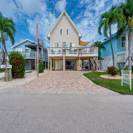 Front of home.
