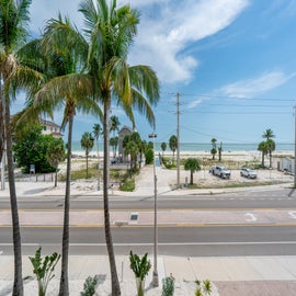 Just on the other side of the road is your direct beach access!