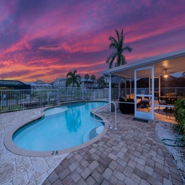 Take a dip in the beautiful pool!