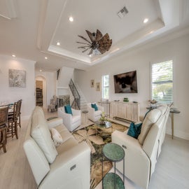 Comfortable coastal seating for the family!