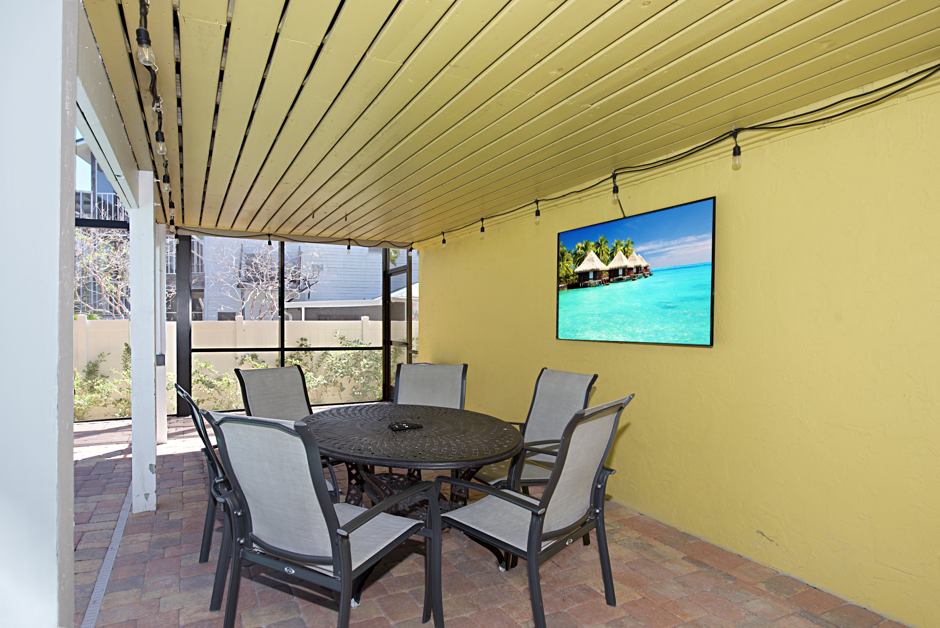 New Outdoor TV on Patio