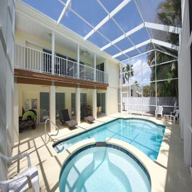 Pool and main porch