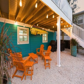 Kick back and relax in your hangout spot.