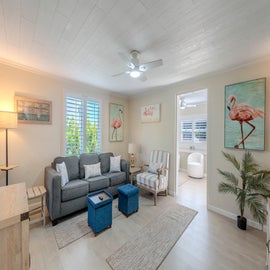 Upper unit Living room.