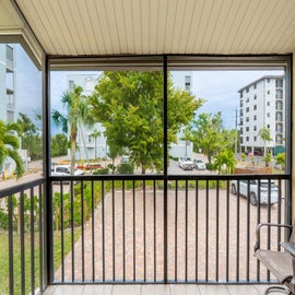 Patio off of the Living Room