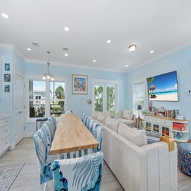 Dining table- seats 10