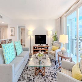 Living Room with over-sized TV