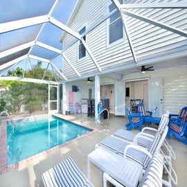 Lower level beautiful views and access through french doors out to lanai