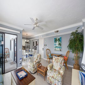 Living room with views