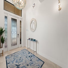 Entrance into Blue paradise.