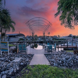 Dock seating.