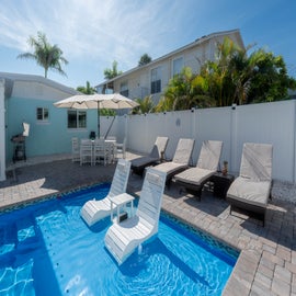 Enjoy your own slice of poolside paradise.