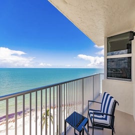 Beach views from the comfort of your balcony!