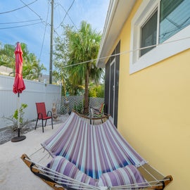 Relax on the Hammock.