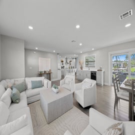 Open and Bright Living Area with Panoramic Views!