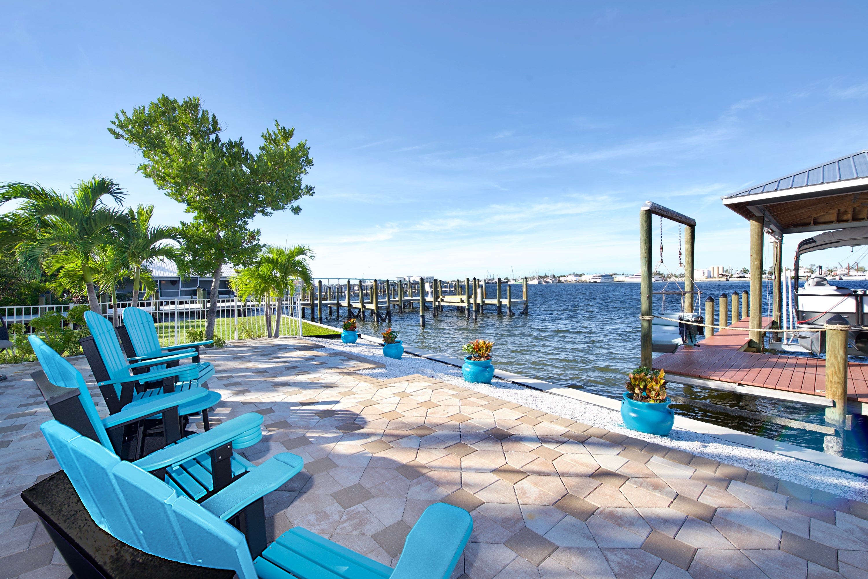 Patio Area by the Bay