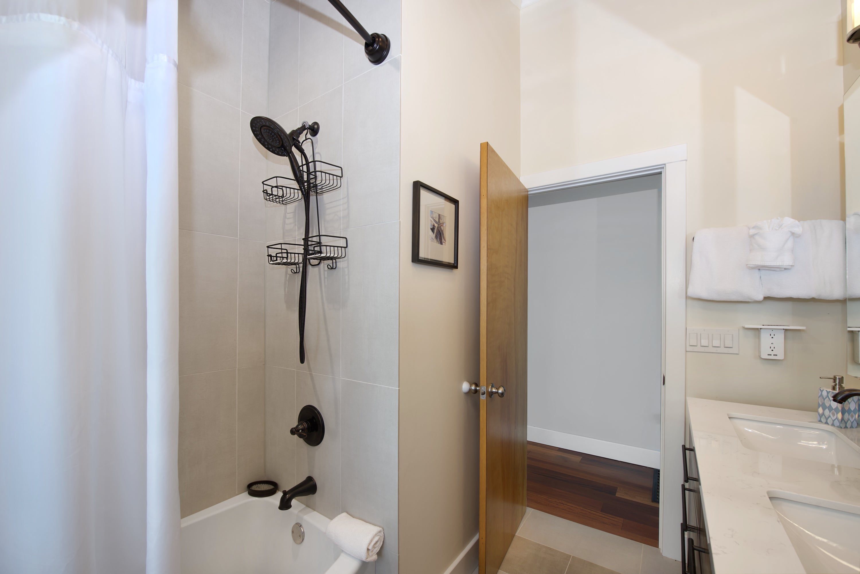 Bathroom with Tub Shower combo