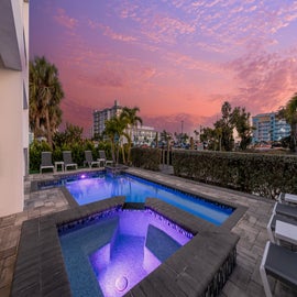 Enjoy the views from the pool.