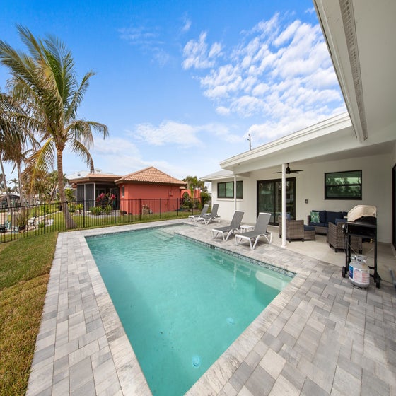 Pool Side at Barefoot Escape