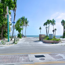 Steps from the beach