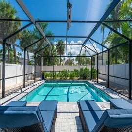 Sea Glass Whether you're relaxing or playing, this pool screams 