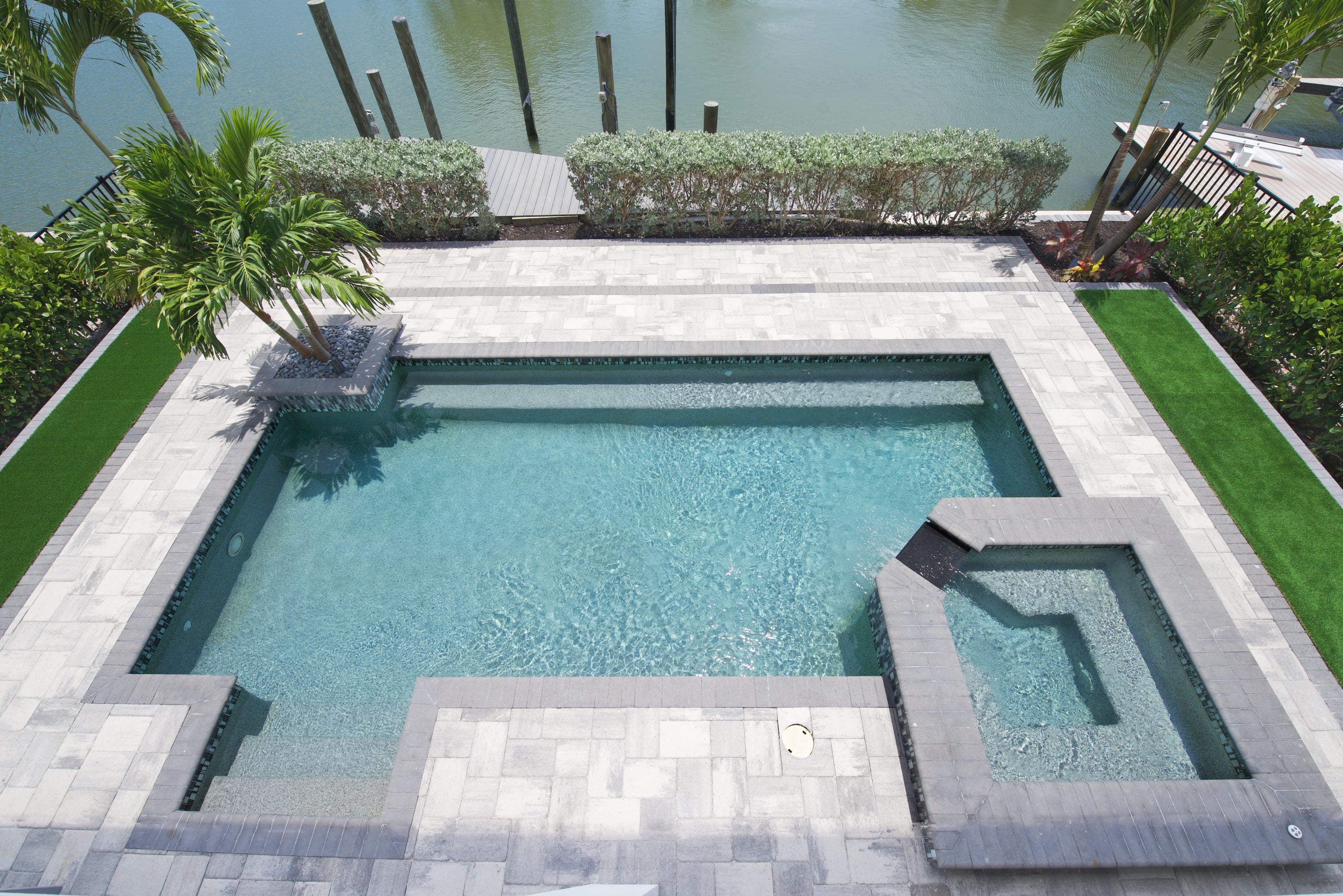 Pool, Dock and Canal