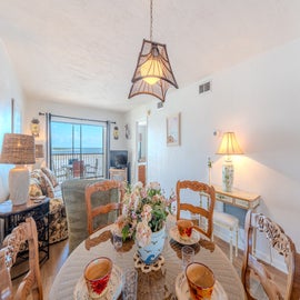 Charming cozy Dining area.