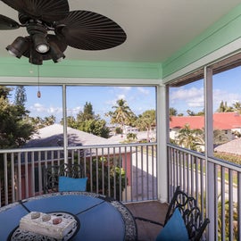 Key Lime Villa lanai off main living area 2nd floor