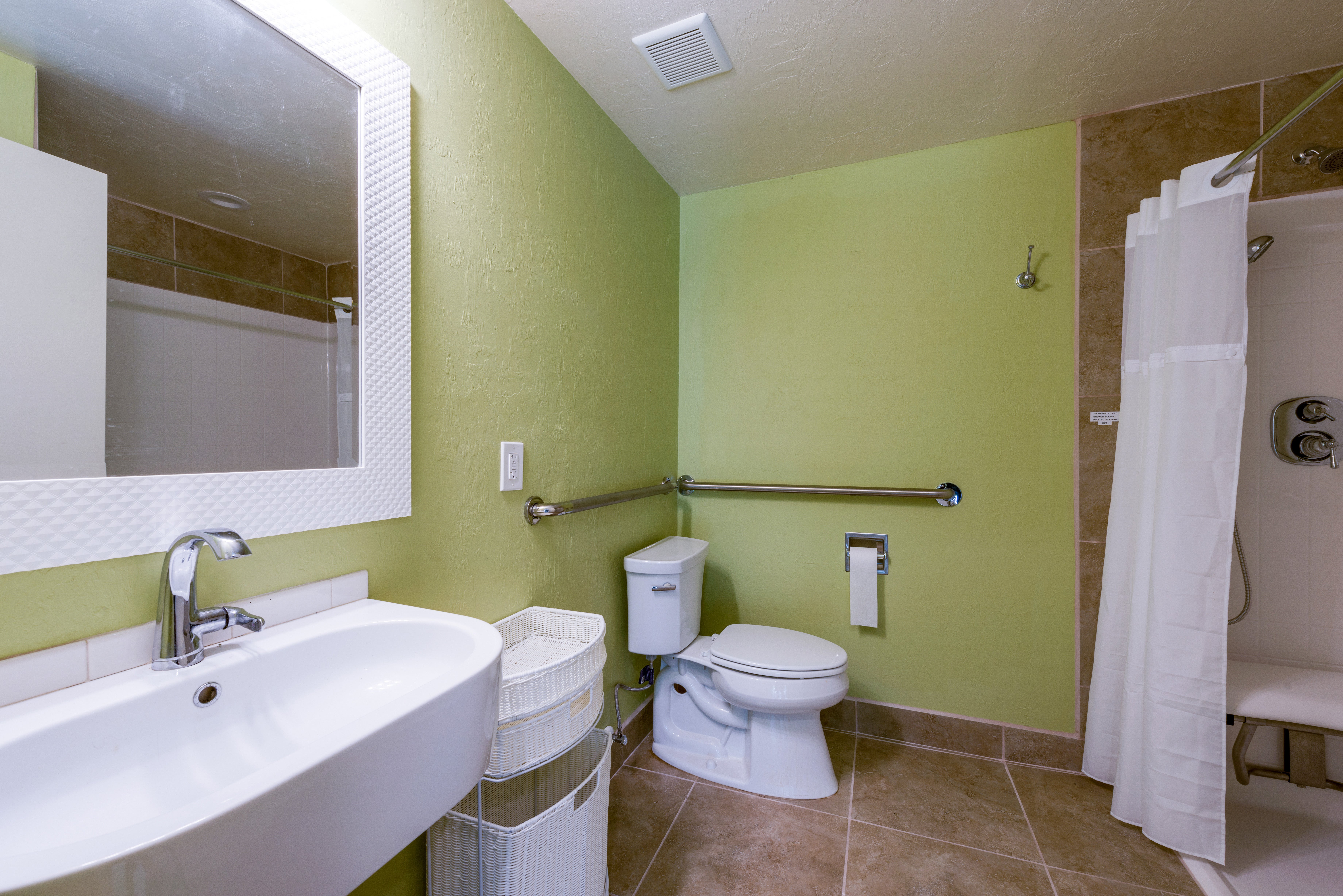 Main Floor Bathroom with Grab Bar