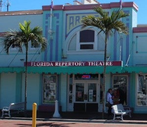 Florida Repertory Theatre is housed in a historic building.