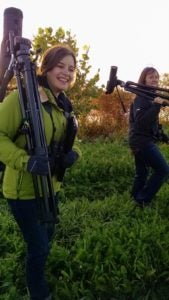 Photographers love going on guided bird walks during the festival.